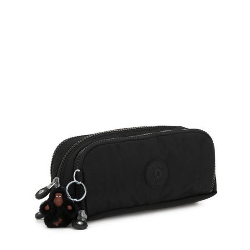 Black Kipling Gitroy Classic Pencil Case Bags | VQRUHO-983