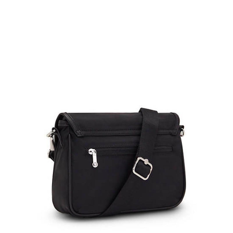 Black Kipling Inaki Crossbody Bags | WJHYBA-714