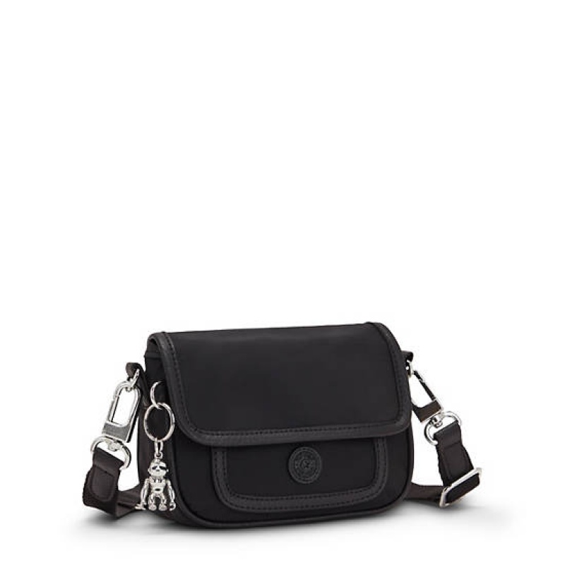 Black Kipling Inaki Small Crossbody Bag Handbag | CYXTAU-291