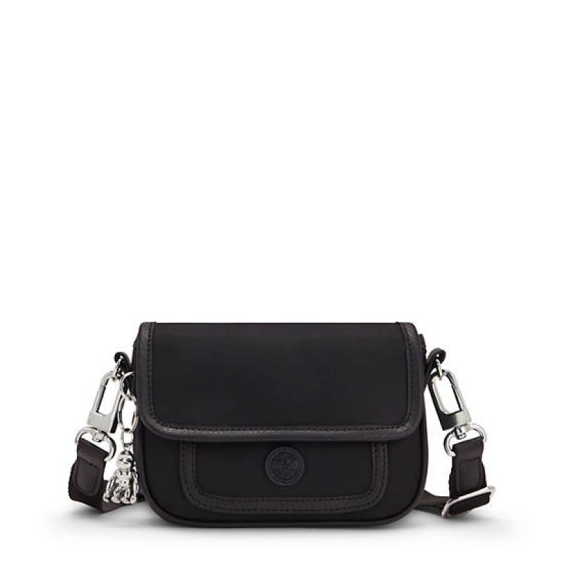 Black Kipling Inaki Small Crossbody Bag Handbag | CYXTAU-291