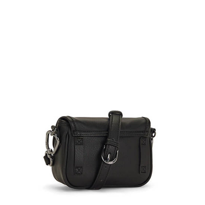 Black Kipling Inaki Small Crossbody Bags | YGJBIQ-946