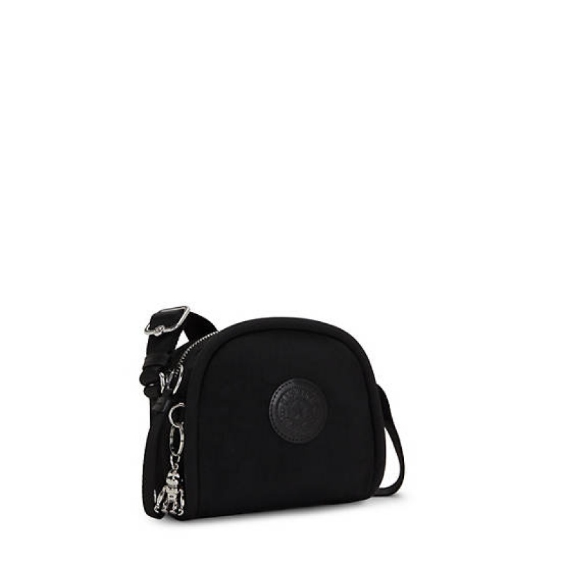 Black Kipling Jesper Crossbody Bags | LHMKUD-704