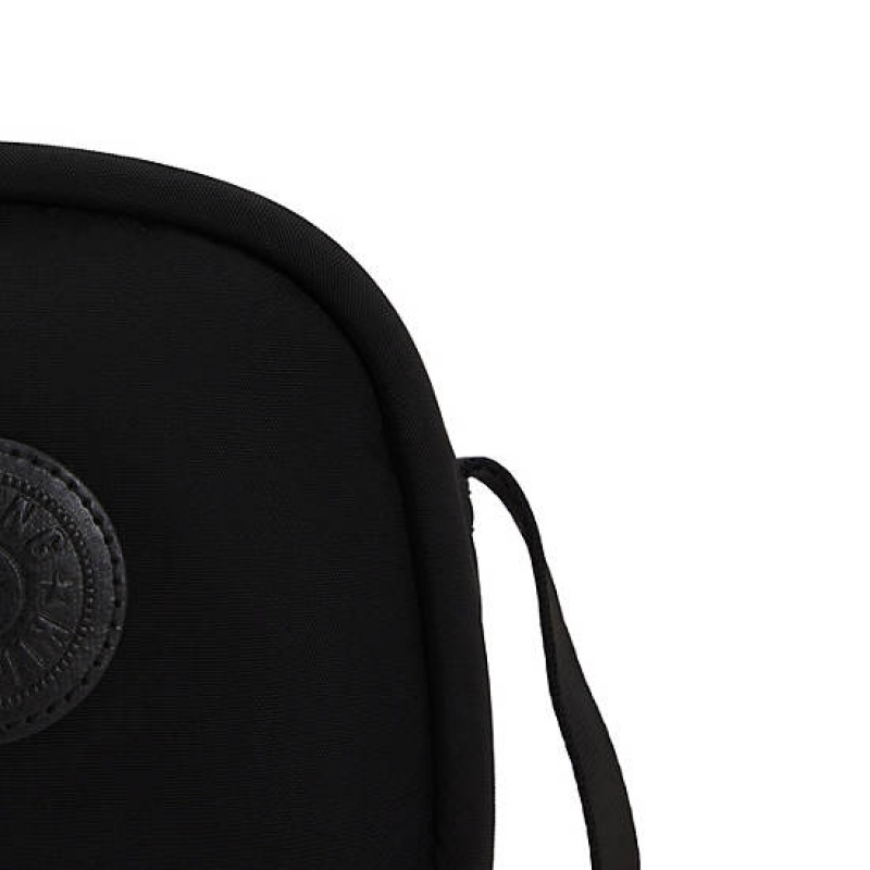 Black Kipling Jesper Crossbody Bags | LHMKUD-704