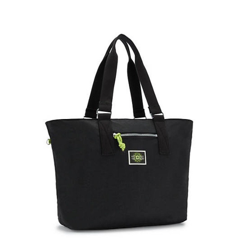 Black Kipling Jodi M Tote Bags | VSJFWD-879