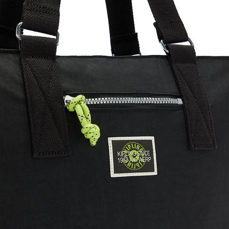 Black Kipling Jodi M Tote Bags | VSJFWD-879