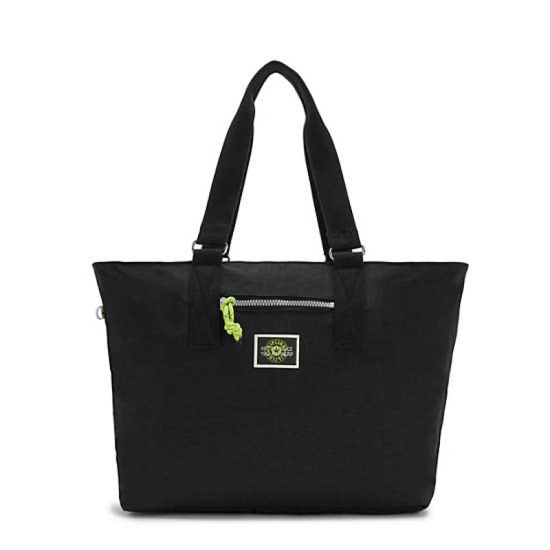 Black Kipling Jodi M Tote Bags | VSJFWD-879