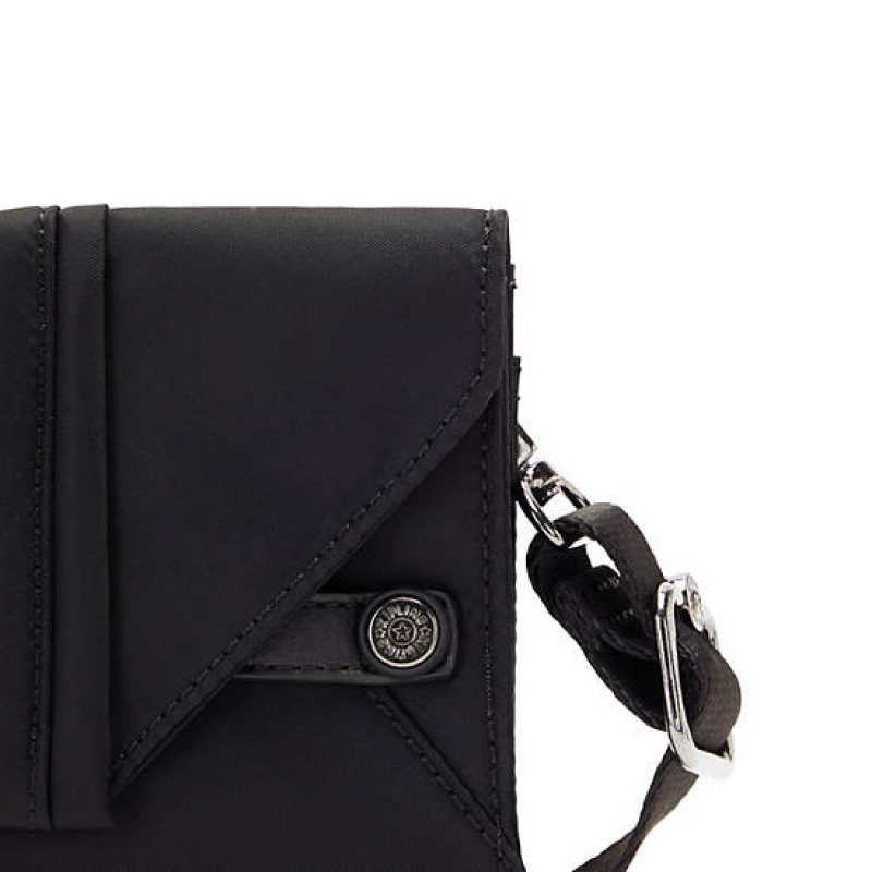 Black Kipling Lelio Crossbody Bags | JSCPOX-760