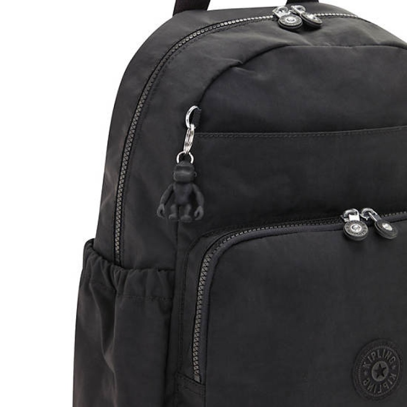 Black Kipling Maisie Diaper Backpack Handbag | OZKDLY-461