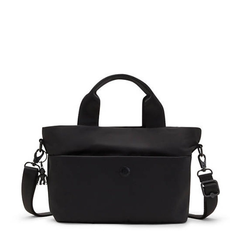 Black Kipling Minta Shoulder Bags | UIDTSA-860