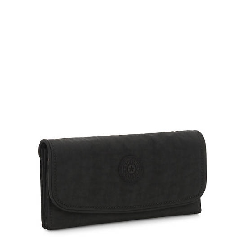 Black Kipling Money Land Snap Wallet Wallets | CFDXNH-057