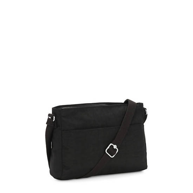 Black Kipling New Angie Crossbody Bags | GNOIVA-648