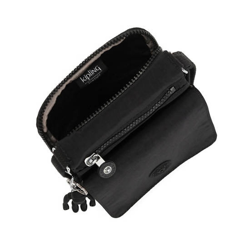 Black Kipling New Eldorado New Eldorado Crossbody Bags | QRNBVT-052