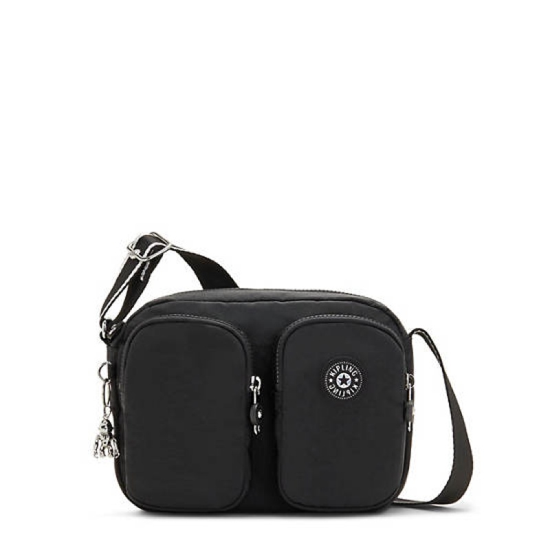 Black Kipling Patti Crossbody Bags | CPISYJ-468