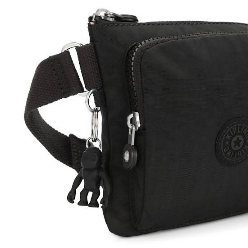 Black Kipling Presto Up Waist Bags | GOSLDV-160