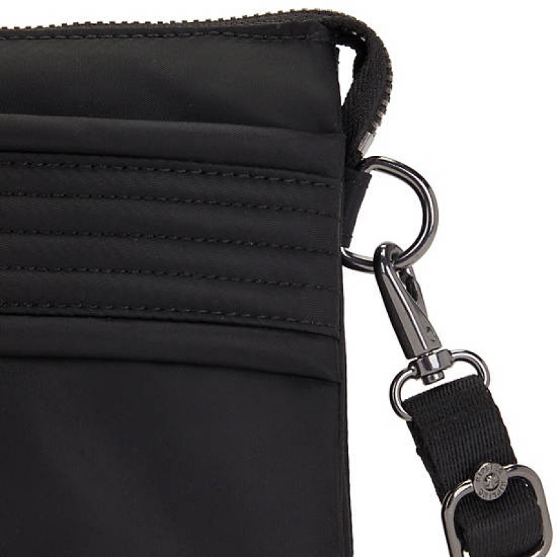 Black Kipling Riri Crossbody Bags | VCMXSA-438