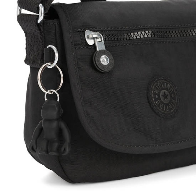 Black Kipling Sabian Crossbody Mini Bag | CXFQAL-951