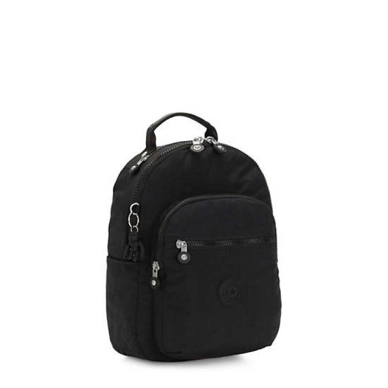 Black Kipling Seoul Small Classic Tablet Backpacks | ZOGUXH-792