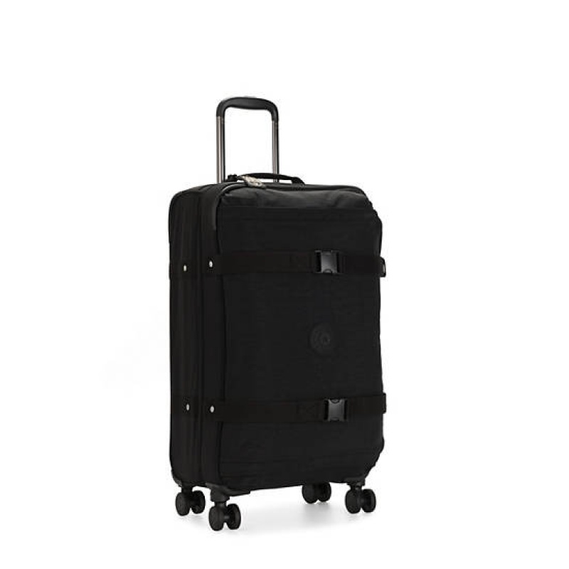 Black Kipling Spontaneous Medium Rolling Suitcases | SQBDYI-086