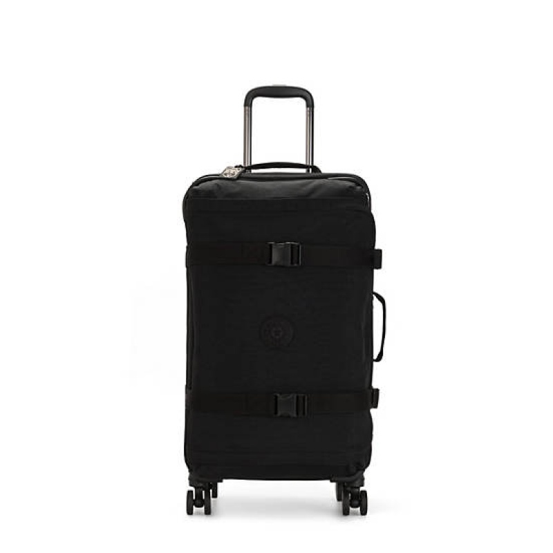 Black Kipling Spontaneous Medium Rolling Suitcases | SQBDYI-086