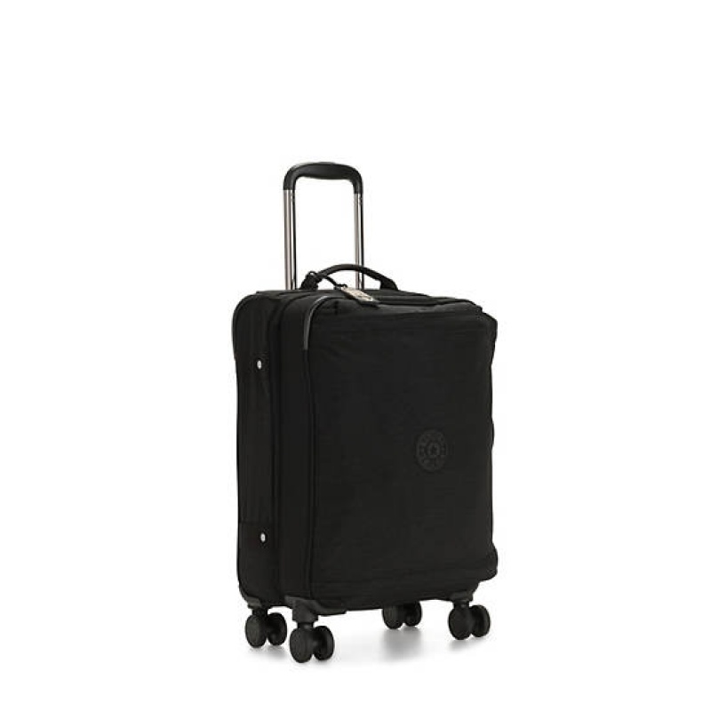 Black Kipling Spontaneous Small Rolling Suitcases | MCAWEI-069