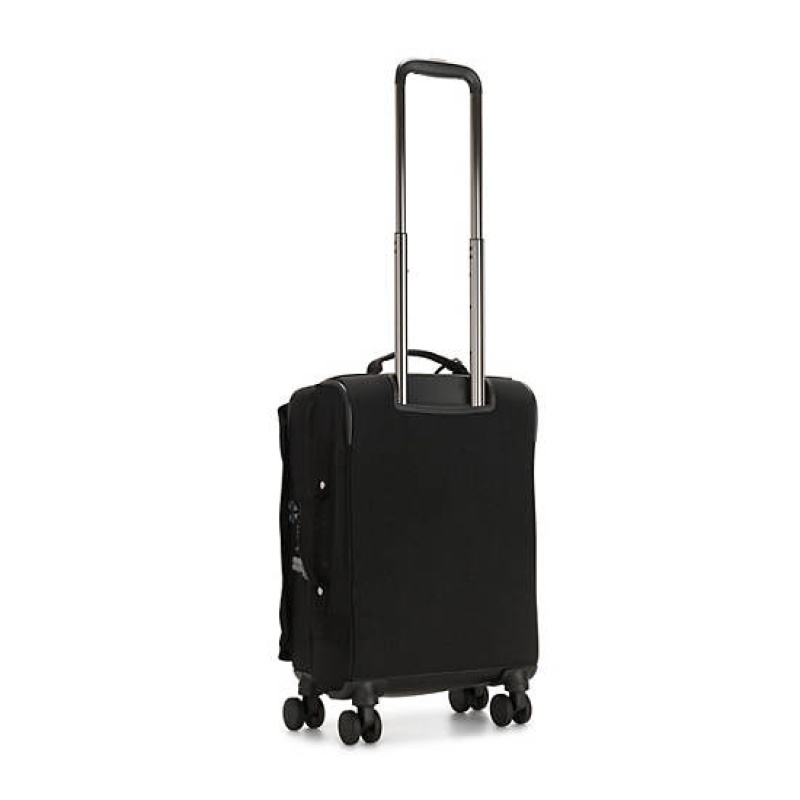 Black Kipling Spontaneous Small Rolling Suitcases | MCAWEI-069