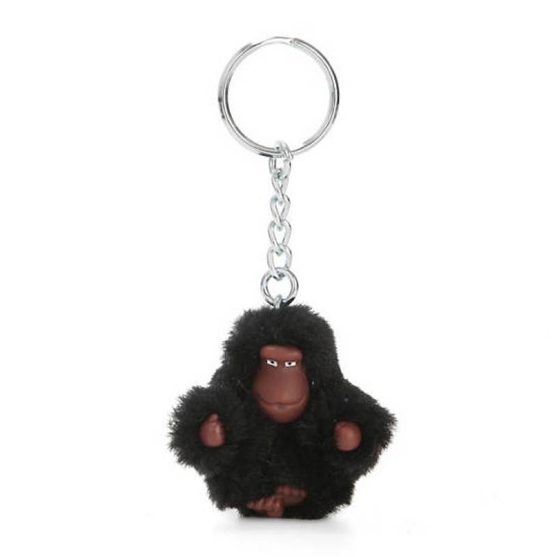 Black Kipling Sven Extra Small Classic Monkey Keychain Accessories | DQRKNA-831