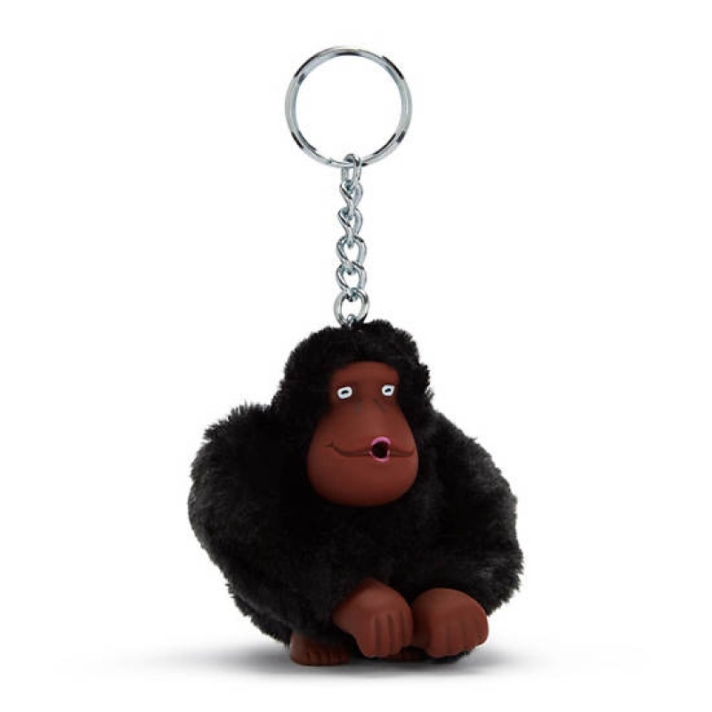 Black Kipling Sven Monkey Keychain Accessories | GHVQEM-821