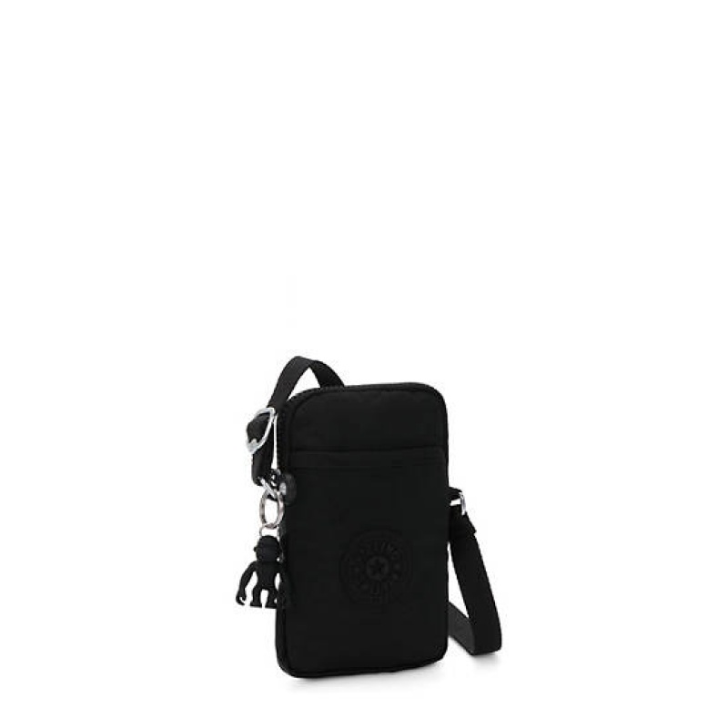 Black Kipling Tally Crossbody Phone Bag | NJDLCQ-325