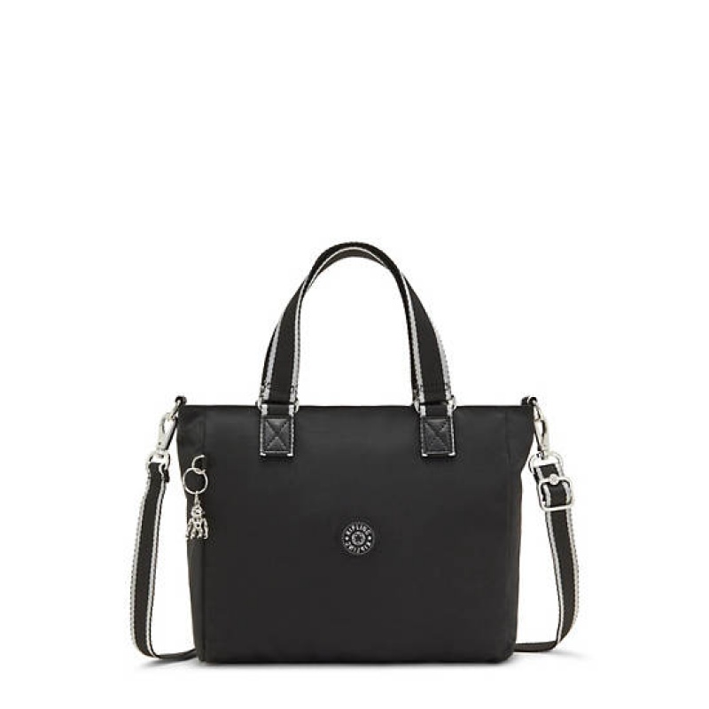 Black Kipling Venla Classic Tote Bags | AFRVOK-697