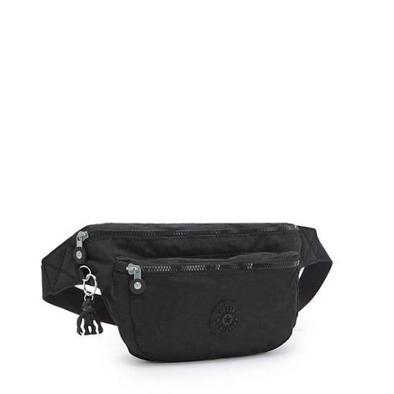 Black Kipling Yasemina Extra Large Waist Bags | QSJHTE-213