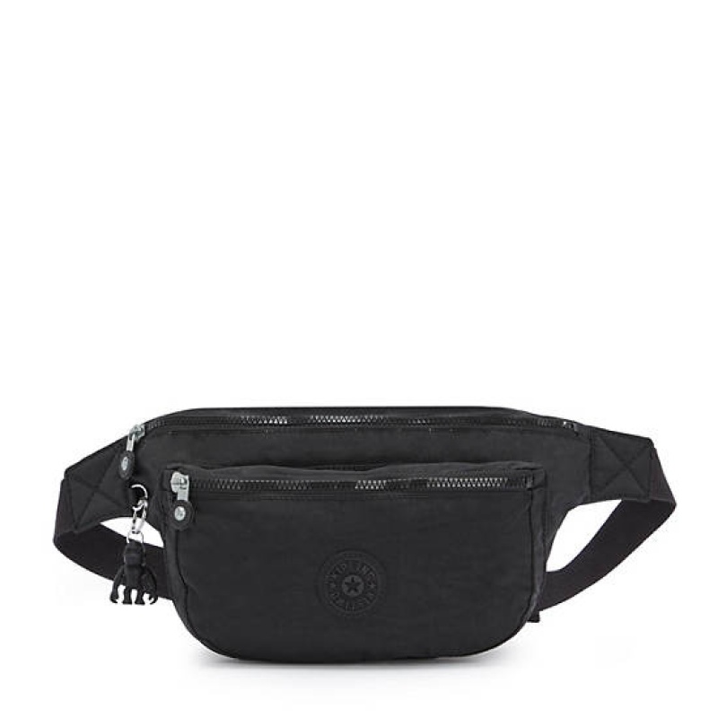 Black Kipling Yasemina Extra Large Waist Bags | QSJHTE-213