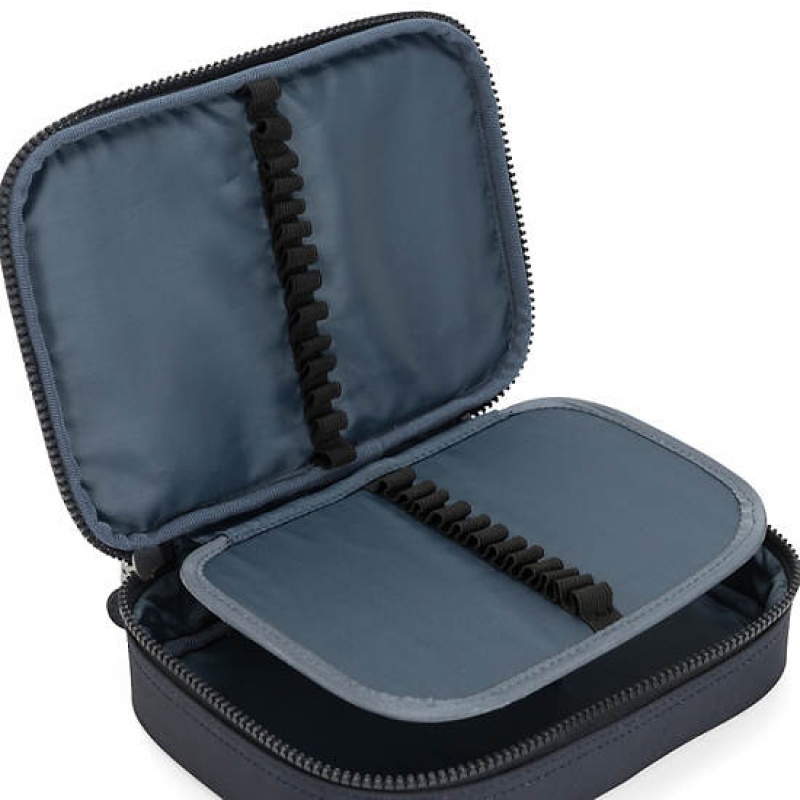 Blue Kipling 100 Pens Case Bags | AUVXGQ-350