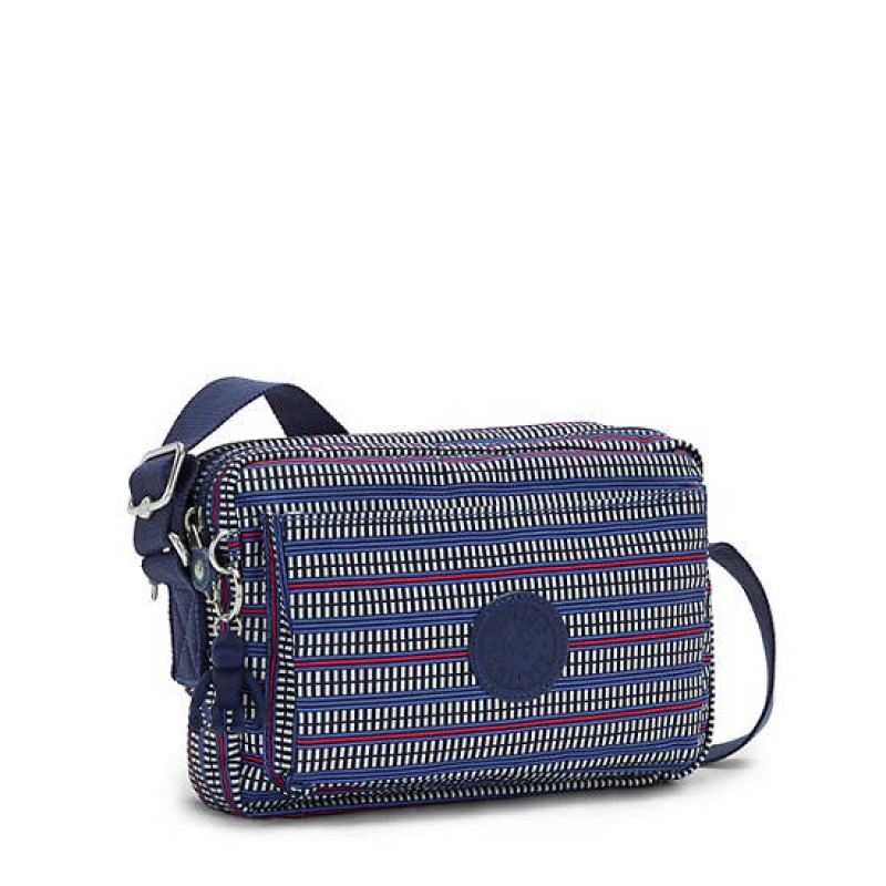 Blue Kipling Abanu Medium Printed Crossbody Bags | THGAQL-782