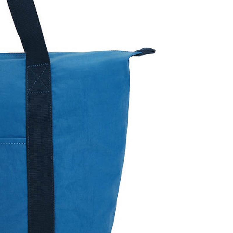 Blue Kipling Art Medium Lite Tote Bags | WOQELF-410