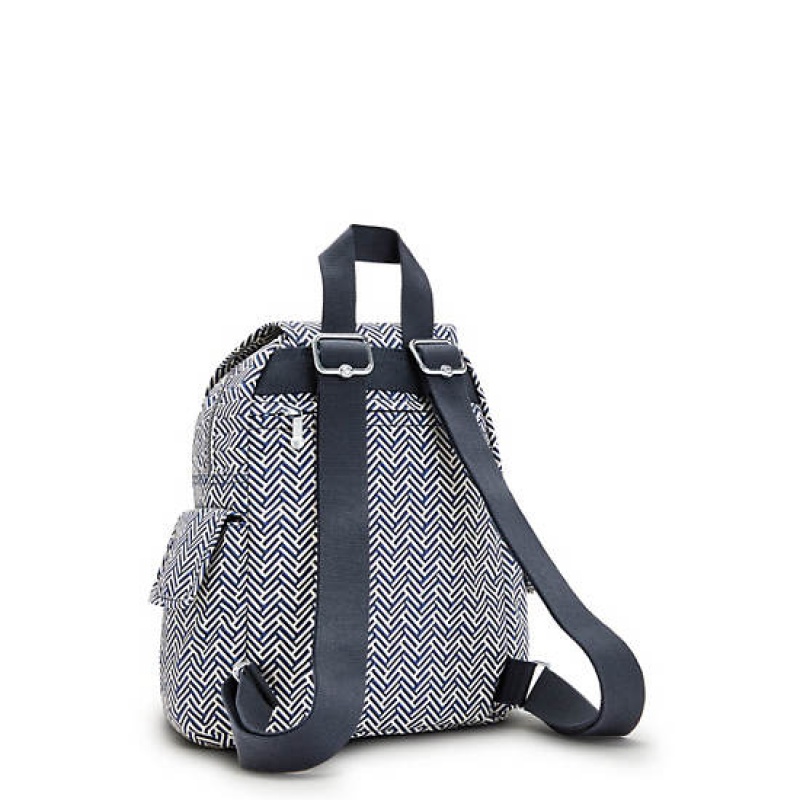 Blue Kipling City Pack Mini Printed Backpacks | AHMZQN-592