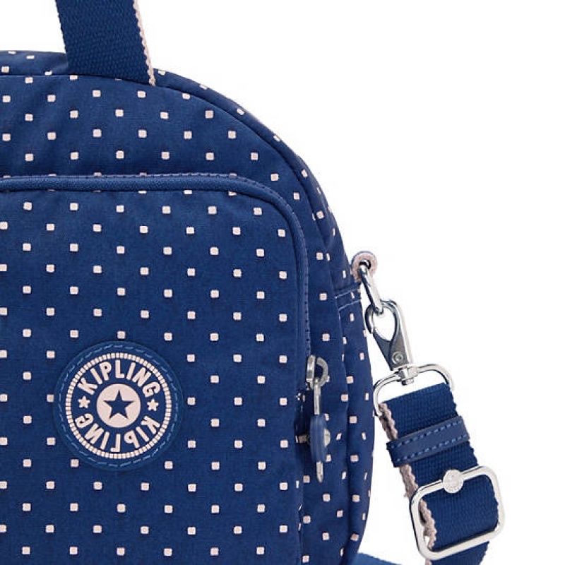 Blue Kipling Cool Defea Classic Printed Shoulder Bags | OGBWUT-189