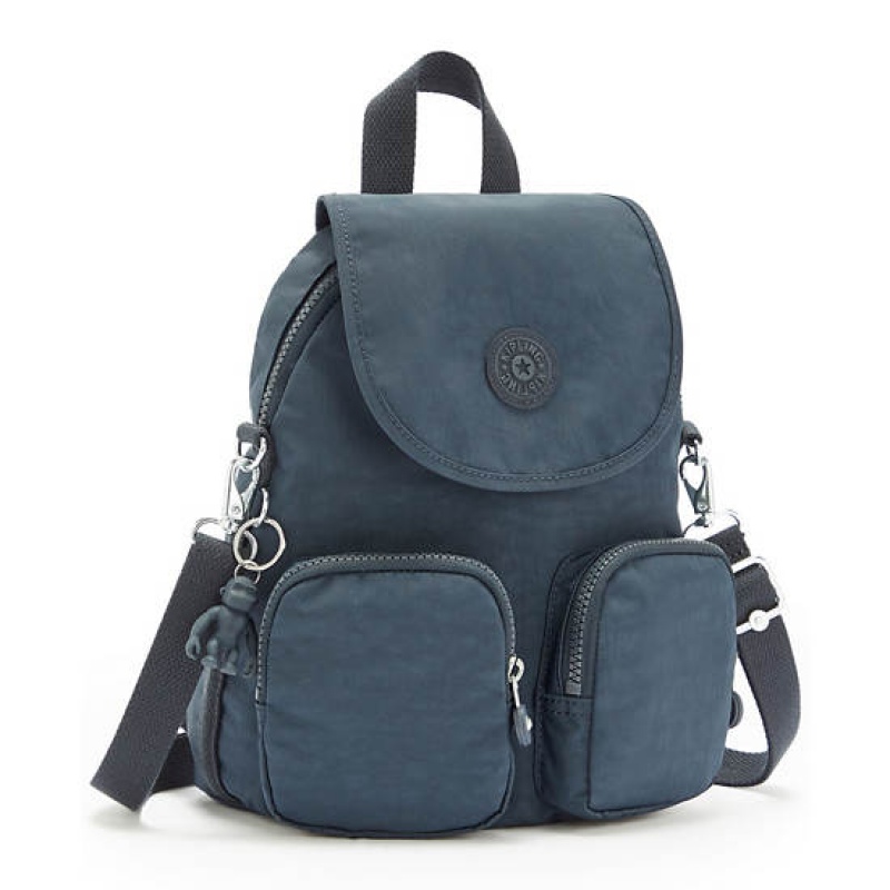 Blue Kipling Firefly Up Convertible Backpacks | CMRXYV-297