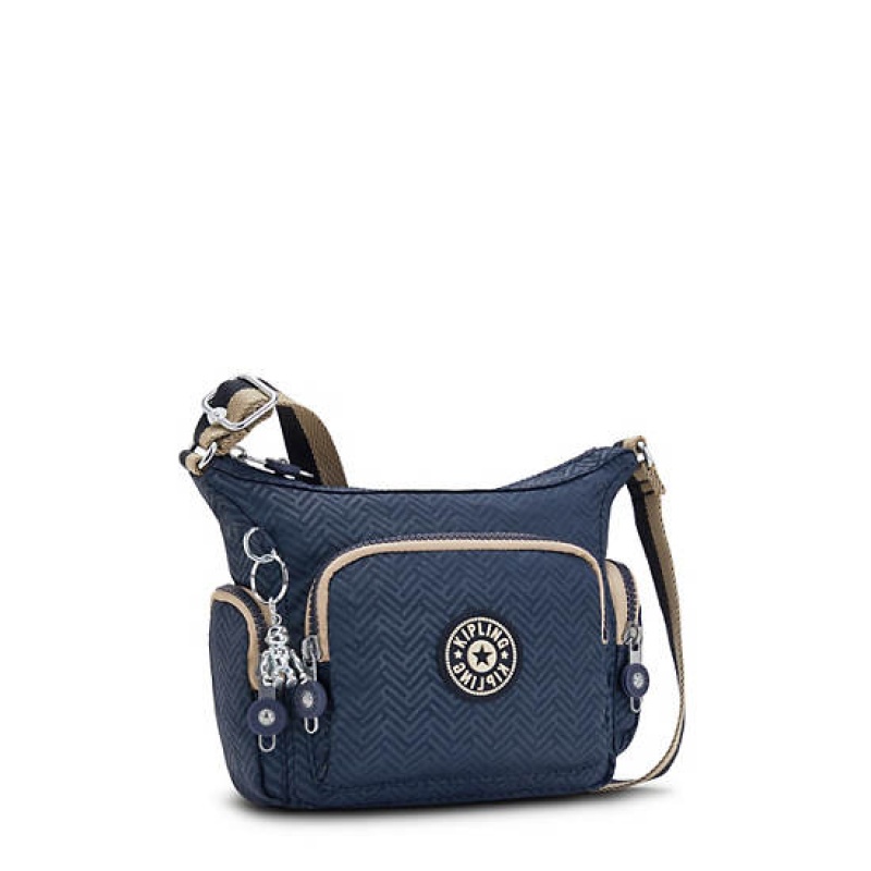 Blue Kipling Gabbie Mini Printed Crossbody Bags | SHNXTU-621