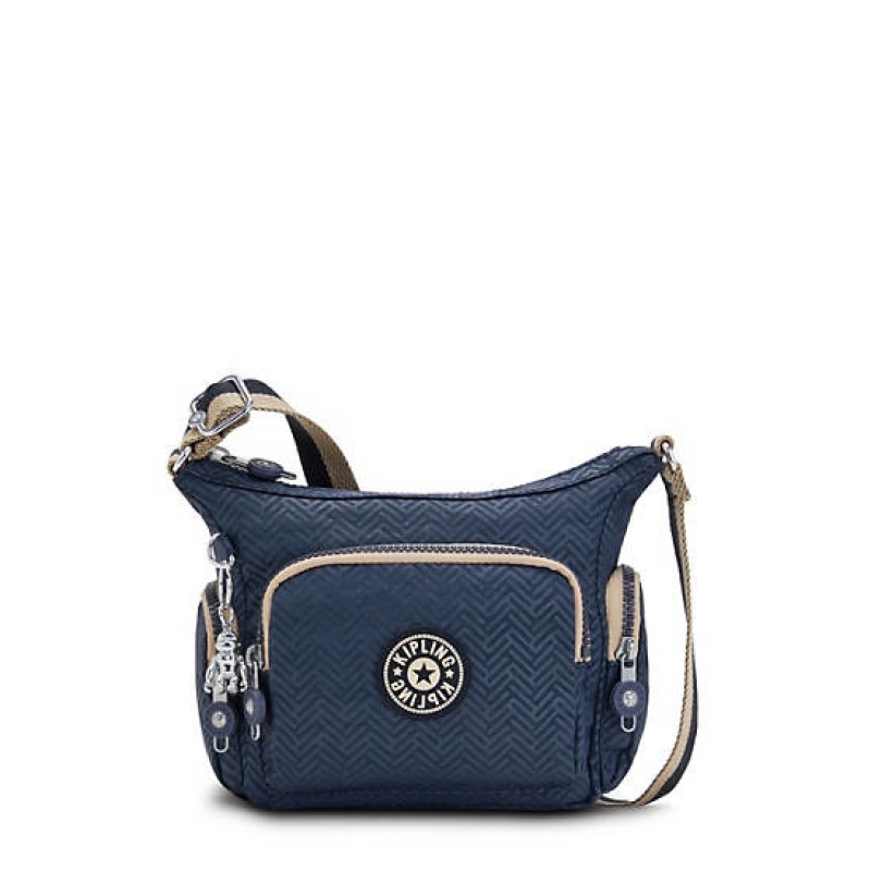 Blue Kipling Gabbie Mini Printed Crossbody Bags | SHNXTU-621