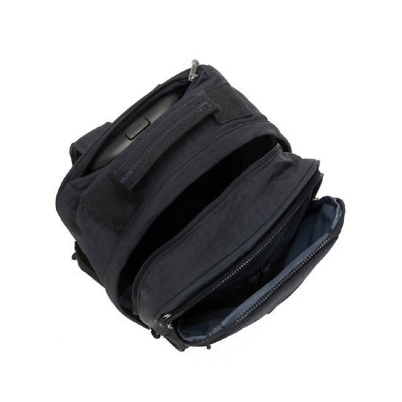 Blue Kipling Gaze Large Rolling Backpacks | GTRDMW-693