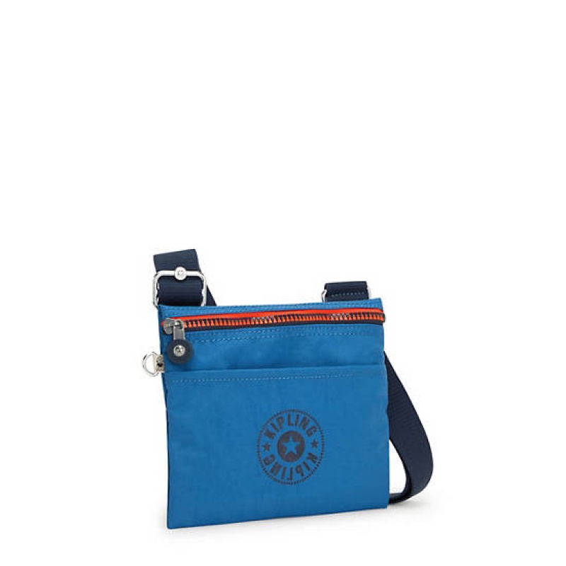 Blue Kipling Gib Crossbody Bags | JHSXZA-568