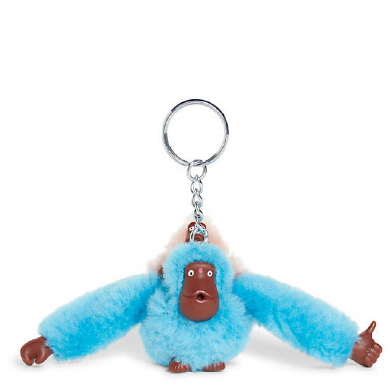 Blue Kipling Mom And Baby Classic Monkey Keychain Accessories | XWZECJ-657