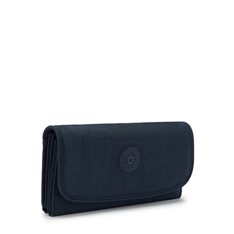 Blue Kipling Money Land Snap Wallet Wallets | ZDLOQT-548