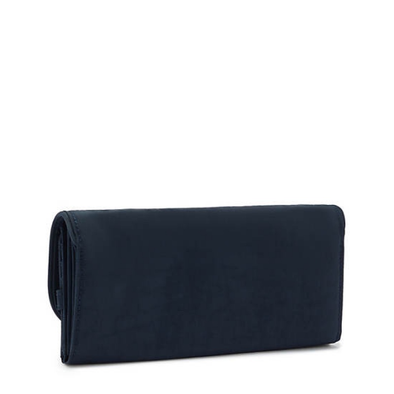 Blue Kipling Money Land Snap Wallet Wallets | ZDLOQT-548