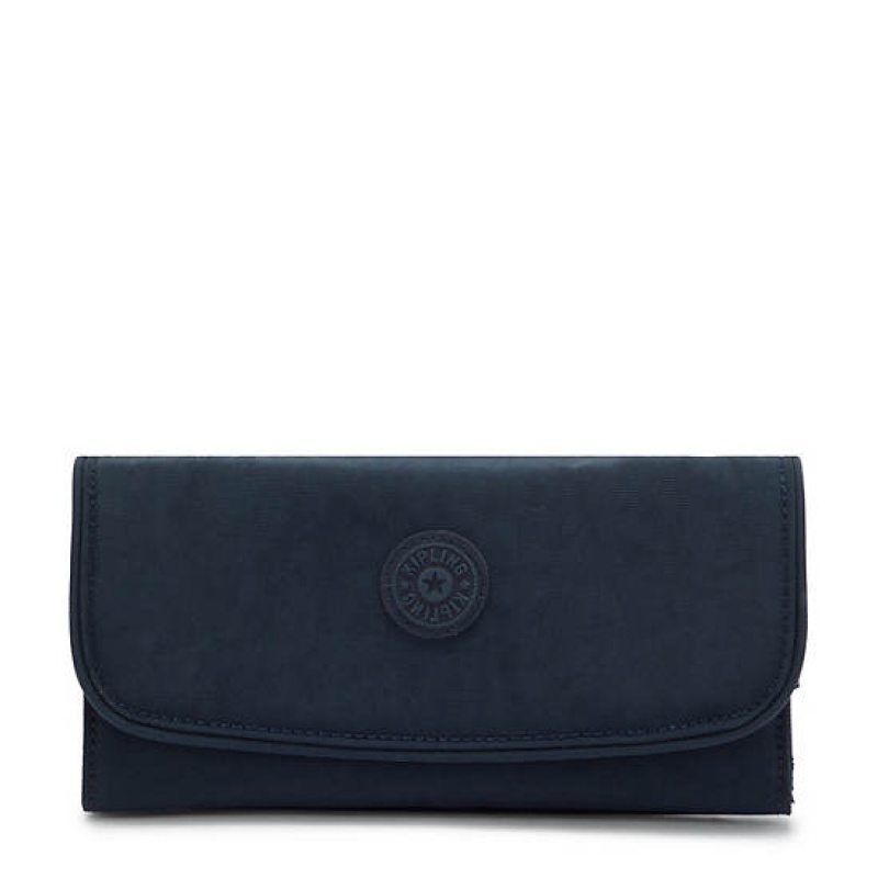 Blue Kipling Money Land Snap Wallet Wallets | ZDLOQT-548