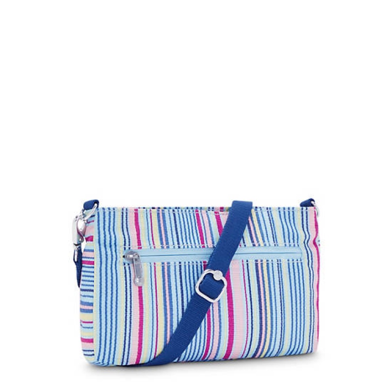 Blue Kipling Myrte Printed Convertible Crossbody Bags | YAVJMS-271