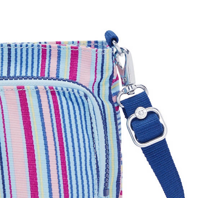 Blue Kipling Myrte Printed Convertible Crossbody Bags | YAVJMS-271