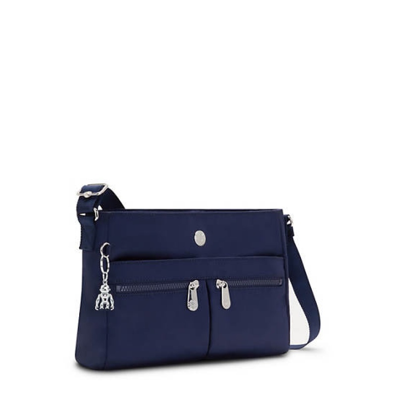 Blue Kipling New Angie Crossbody Bag Handbag | GTFAEH-729