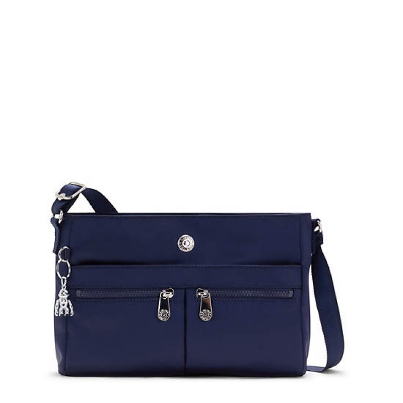 Blue Kipling New Angie Crossbody Bag Handbag | GTFAEH-729