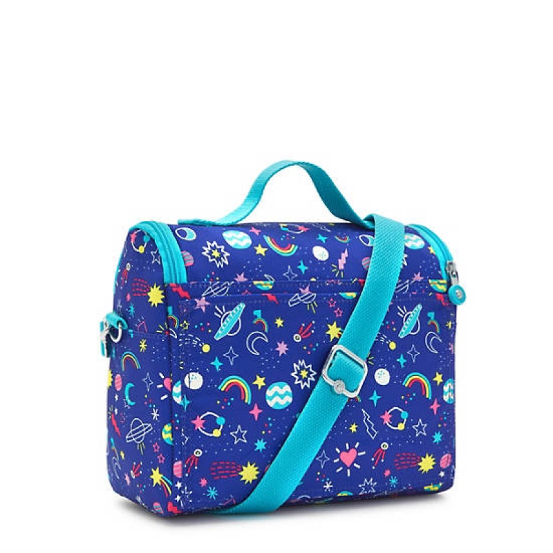 Blue Kipling New Kichirou Printed Lunch Bags | GYRPQE-395